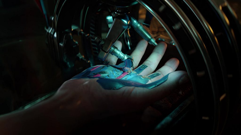 Agarre subdermico cyberware cyberpunk 2077
