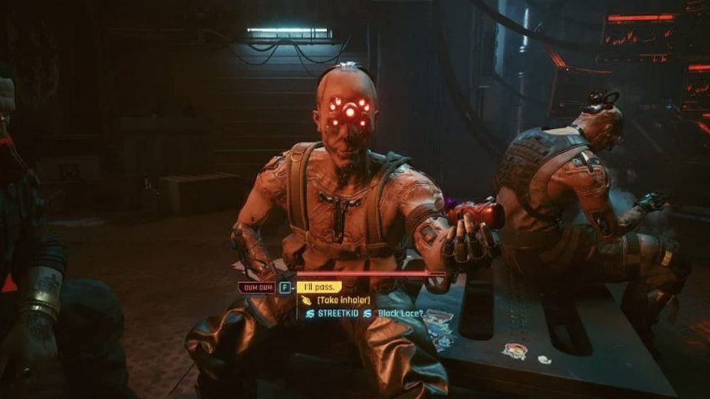 Cyberpunk 2077 Misión la camioneta inhalador dorga